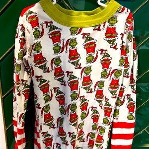 Hanna Andersson Grinch Jammies 5T